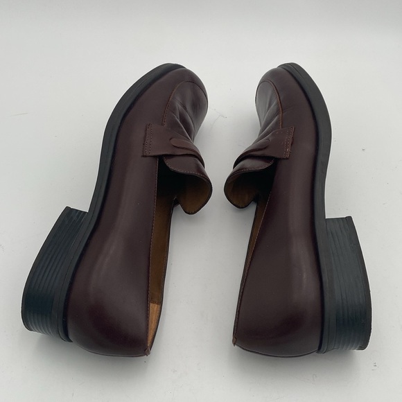 Vintage Naturalizer Brown women Loafers moccasin shoe 11M leather Y2K casual - Picture 7 of 13